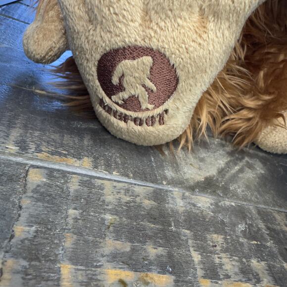 Bigfoot Plush Aurora Toy Sasquatch Brown Soft Stuffed Animal Yeti 9" Sitting - Picture 3 of 9